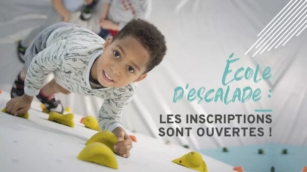 Ecole escalade cours enfant Epinay